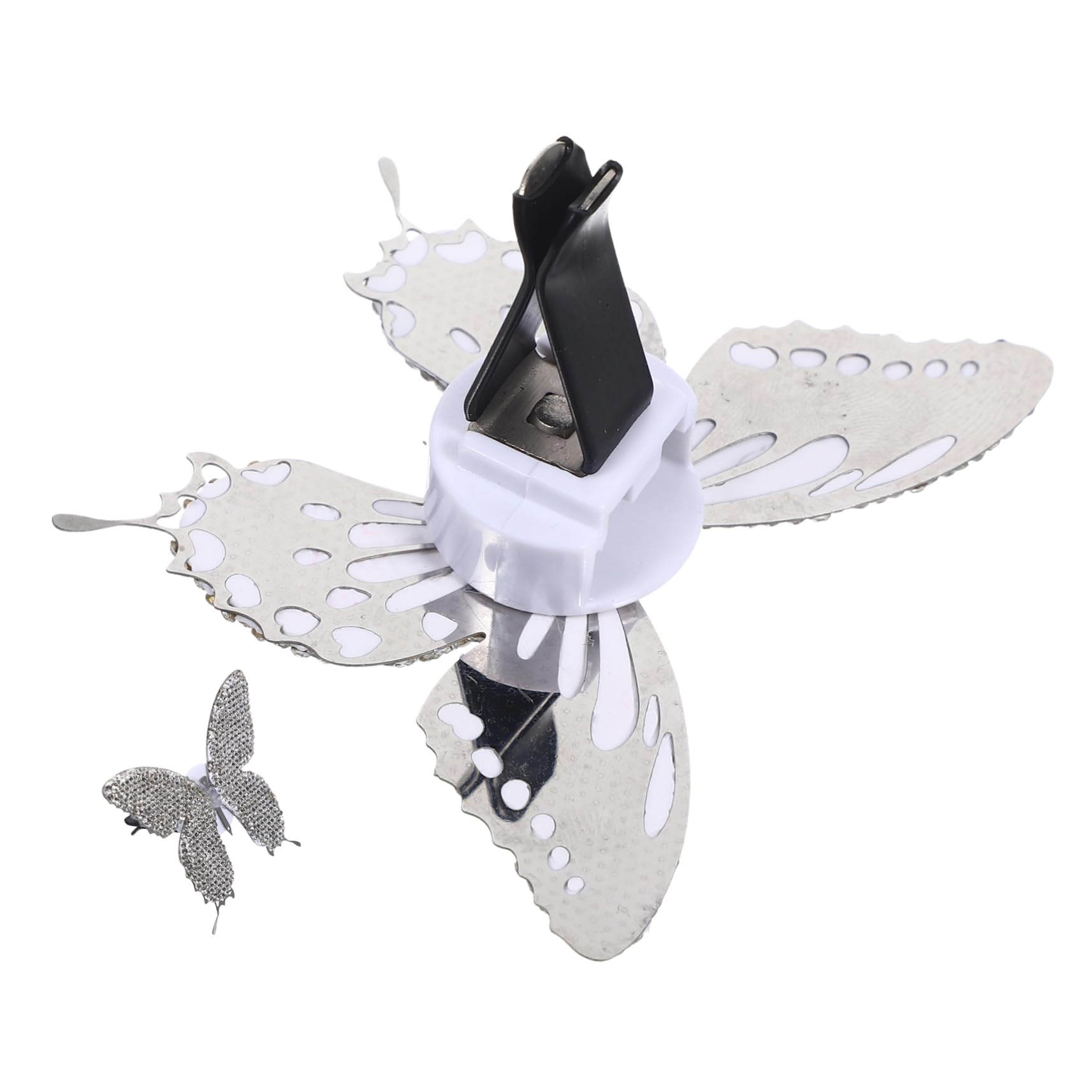 ULTECHNOVO 4pezzi Clip Decorativa Per Auto Con Strass Diffusore Aromatico Elegante Per Bocchetta Aria Accessorio Di Per Interni Auto Facile Installazione e Profumo Duraturo