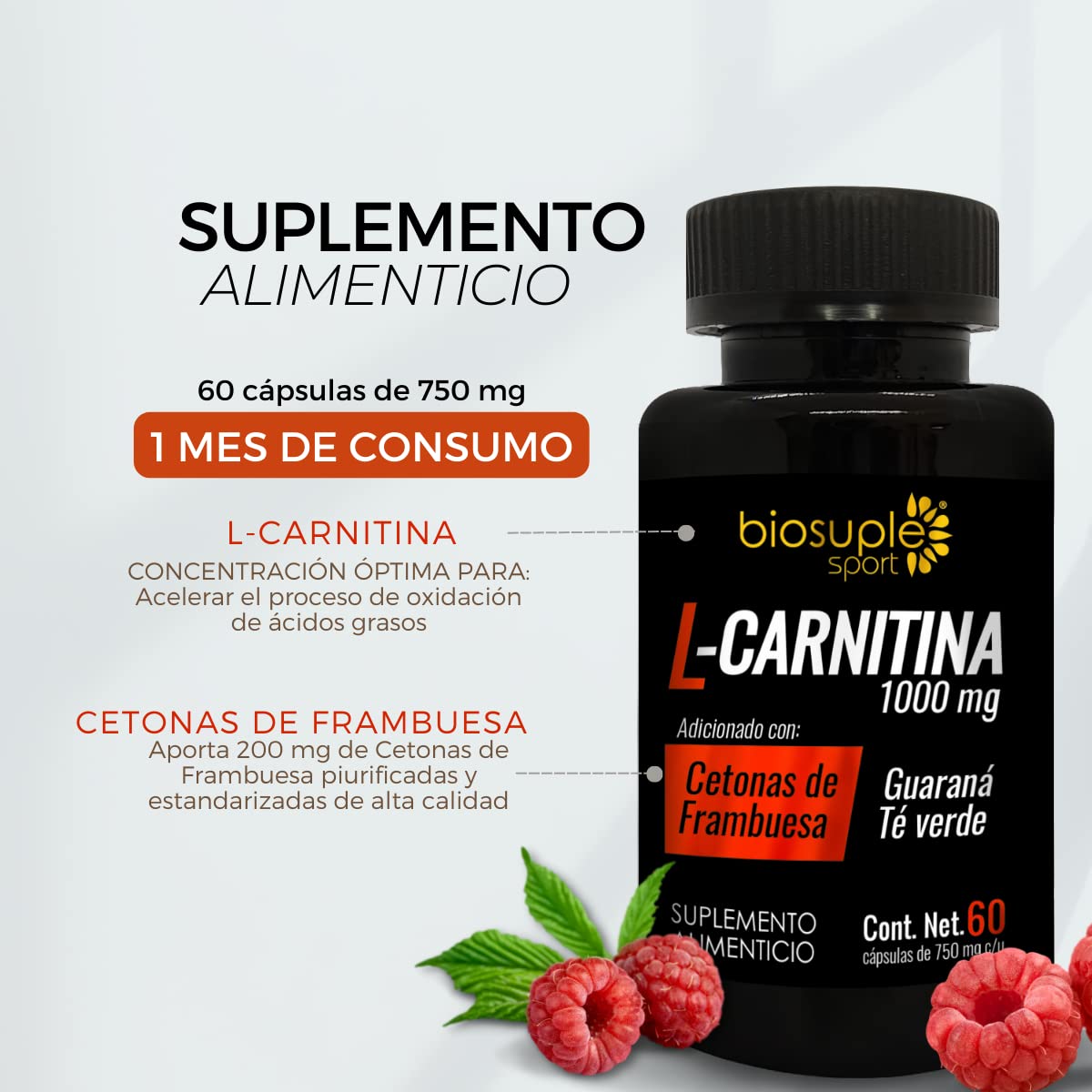 l carnitina con cetonas de frambuesa BIOSUPLE Flavor:Peach Rings Supplements. Supplements: Fat Burner LEVOCARNITINE ORAL SOLUTION SYRUP