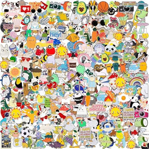 20pcs Cute Brooch Pins Set Funny Lapel Painted Pins Badges (Style RandomDisplay Cartoon
