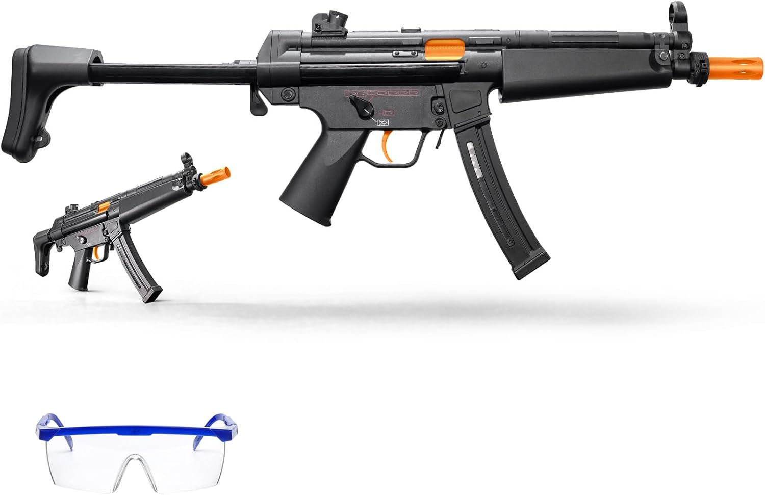 Larmside Automatic Blaster with Metal Gear, 3.5 Pounds Nylon & Metal Body, XT30 Plug 280 FPS & 100+ Ft Range, Outdoor Activity, 18+ (Mpthe5)