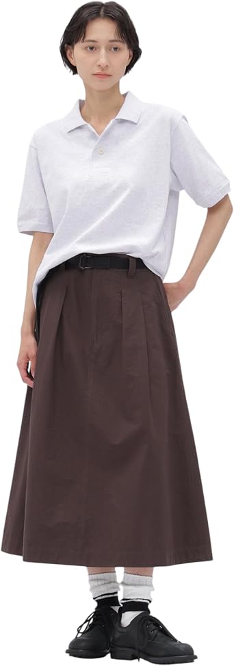 Amazon.co.jp: [MHL] スカート LIGHTWEIGHT COTTON NYLON TWILL