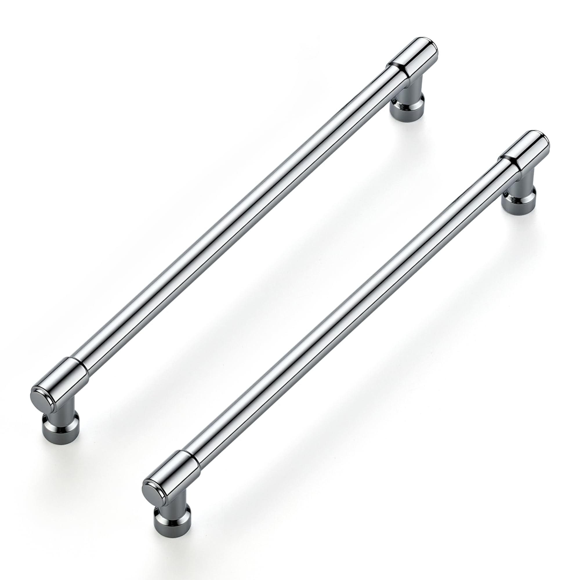 Ravinte Polished Chrome Kitchen Pulls Cabinet Handles 8 Inch 10 Pack