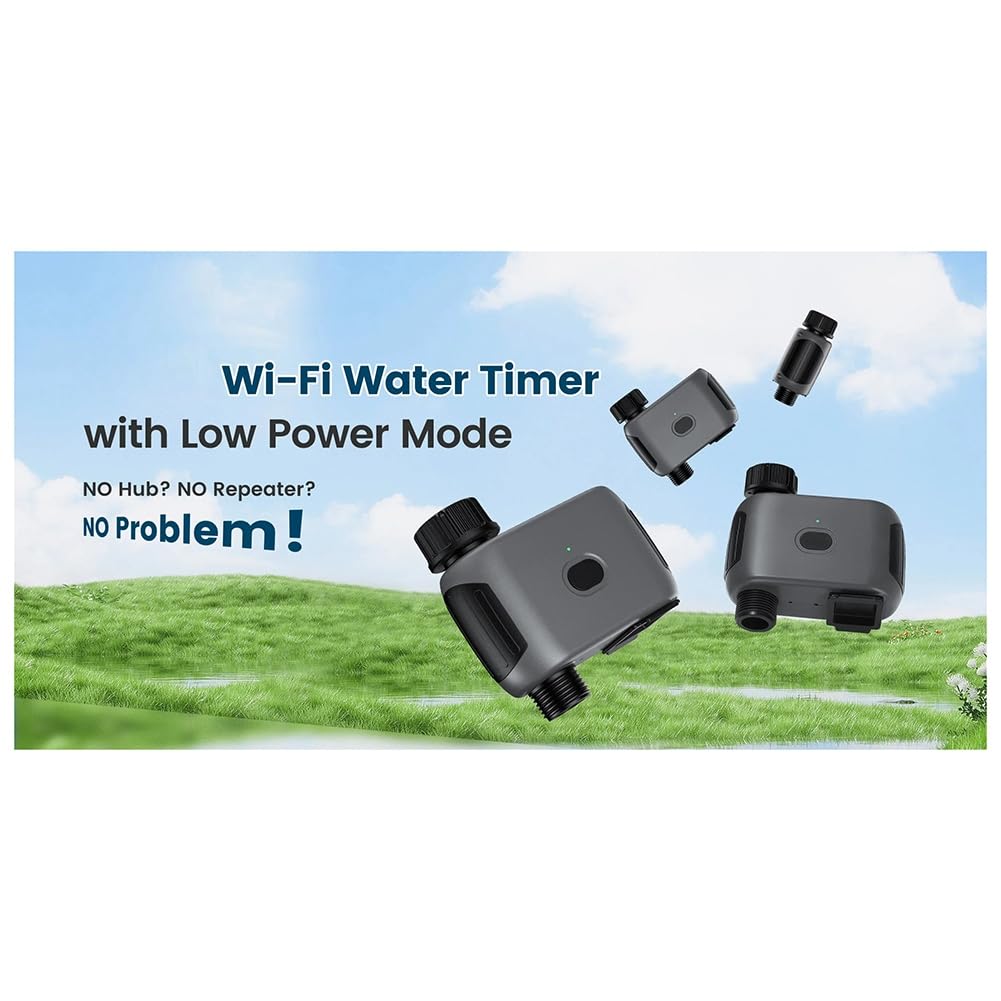 Brak Koncentratora Water Timer Wi -Fi Wąż Timer Kontroler Zraszacza do Systemu Nawadniania Kroplówki Ogrodowej