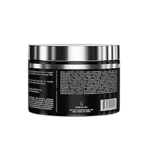 Miniatura 7 de XMONDO Tratamiento de brillo intensivo para el cabello, infusión con tecnología Bond Booster para aumentar el brillo y ácido hialurónico para