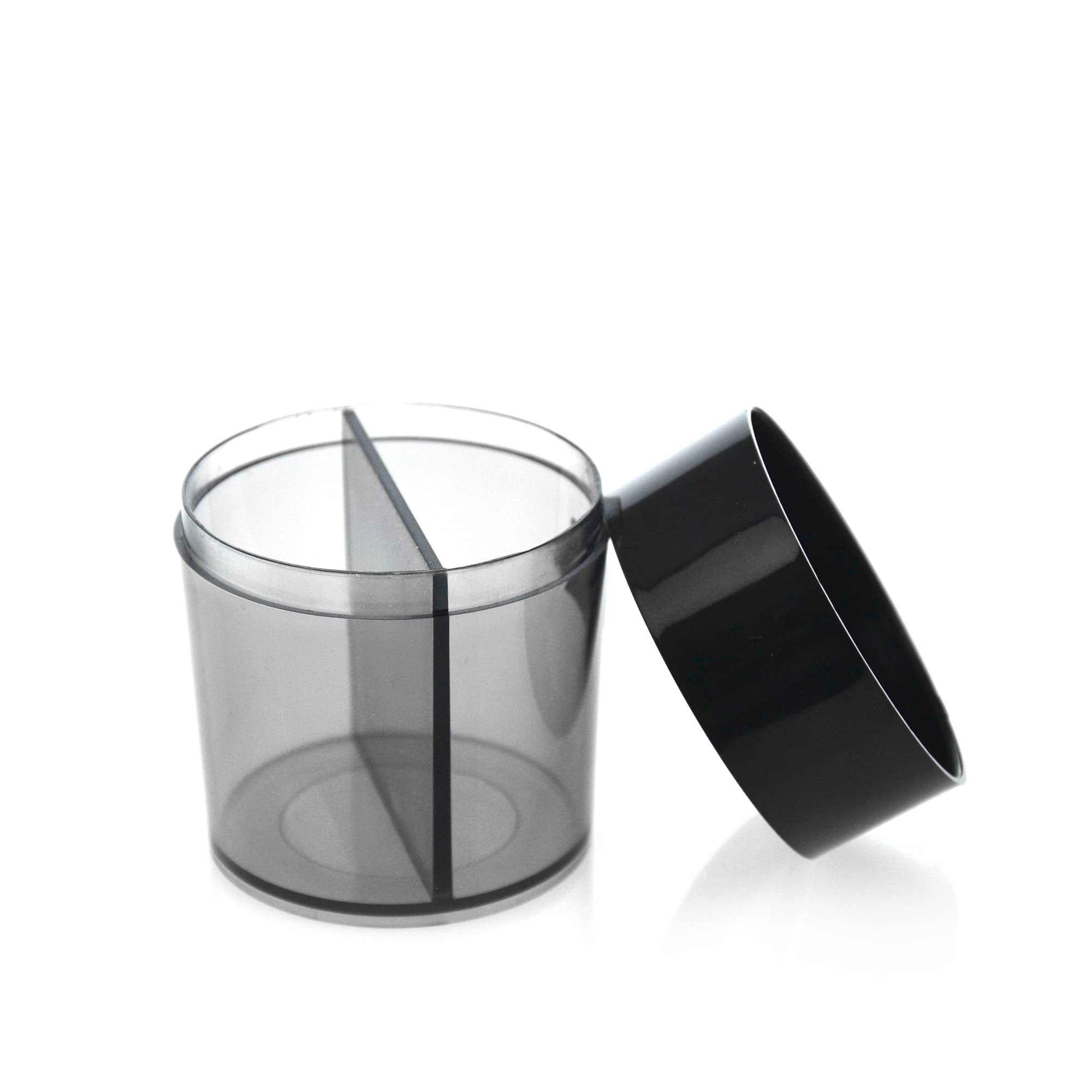 office box Porta Clips Magnético Redondo - REF. 1302- Fabricado en ABS en color negro y humo, máxima calidad con 2 depósitos de SDI