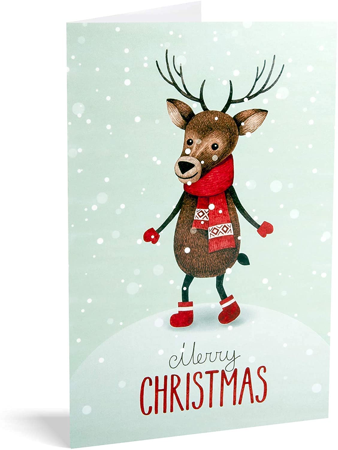 Lot De 10 Cartes De Noël Caritatives En Verre Teinté Avec Enveloppes 15