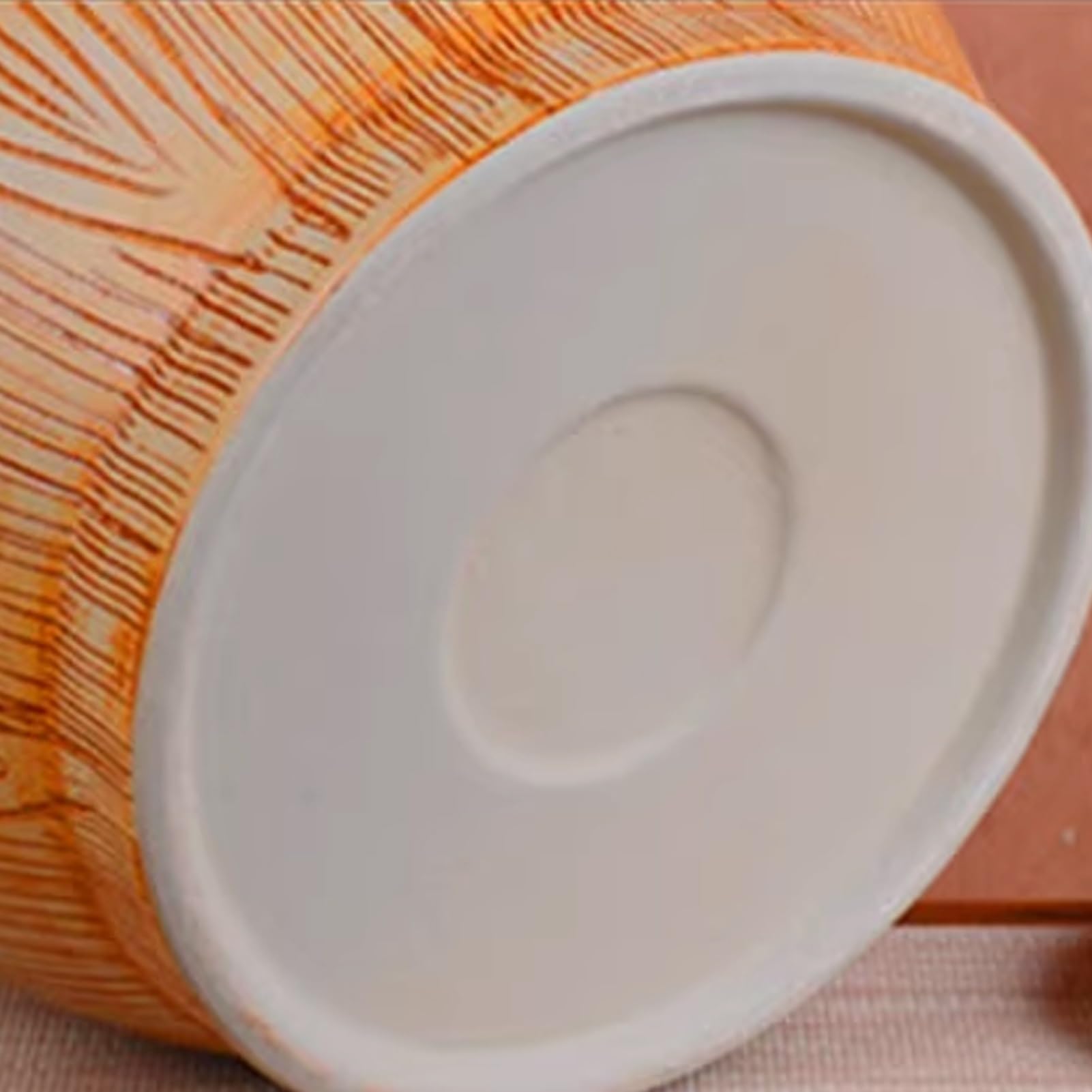 Vorratsbehälter, Keramik-Reisglas mit Deckel, Lebensmittelvorratsgläser Im Traditionellen Chinesischen Stil, Haushalts-Aufbewahrungsbox für Müsli, Mehl, Zucker, Kaffee, Reis(Brown A,10kg)