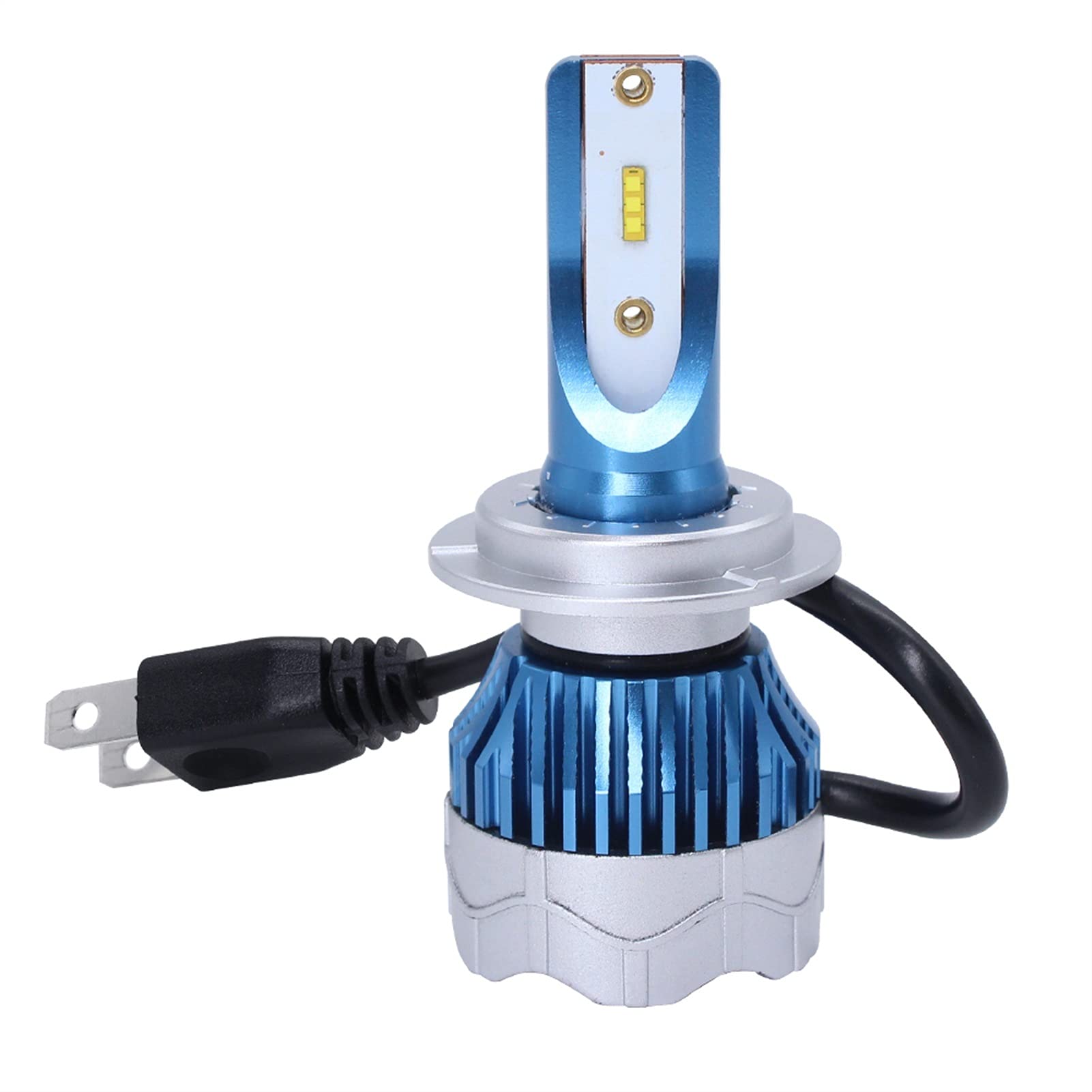Fari Lampadine del Faro dell'automobile del Motociclo 40w Hi/Lo Far-Light White Driving Lights LED Moto Headlamp Lampada 12V 12000LM H1 H3 H7 H1H4 H11 (Socket Type : H4)