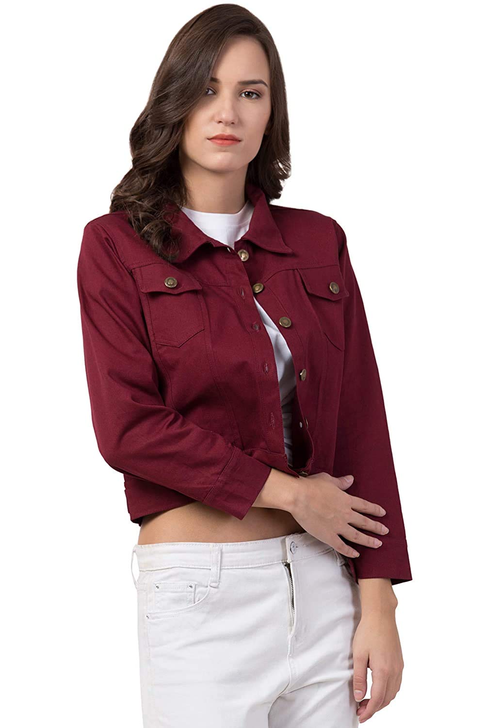 Retrobella Women's Cotton Casual Jacket