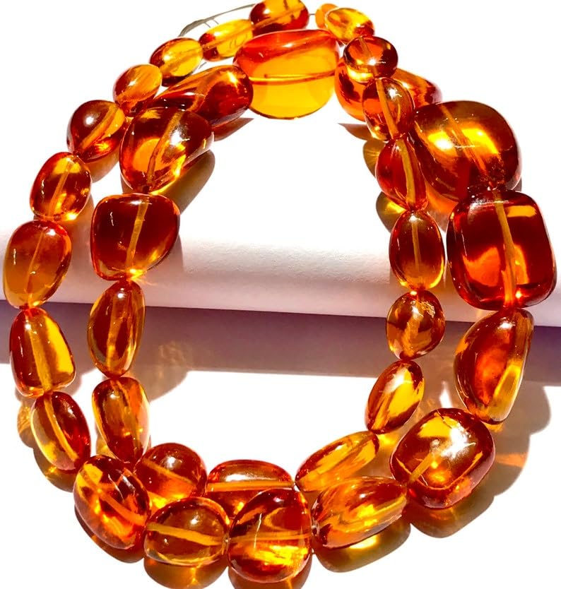Saphir Orange Padparadscha perles 8-15mm pour fabriquer un cadeau