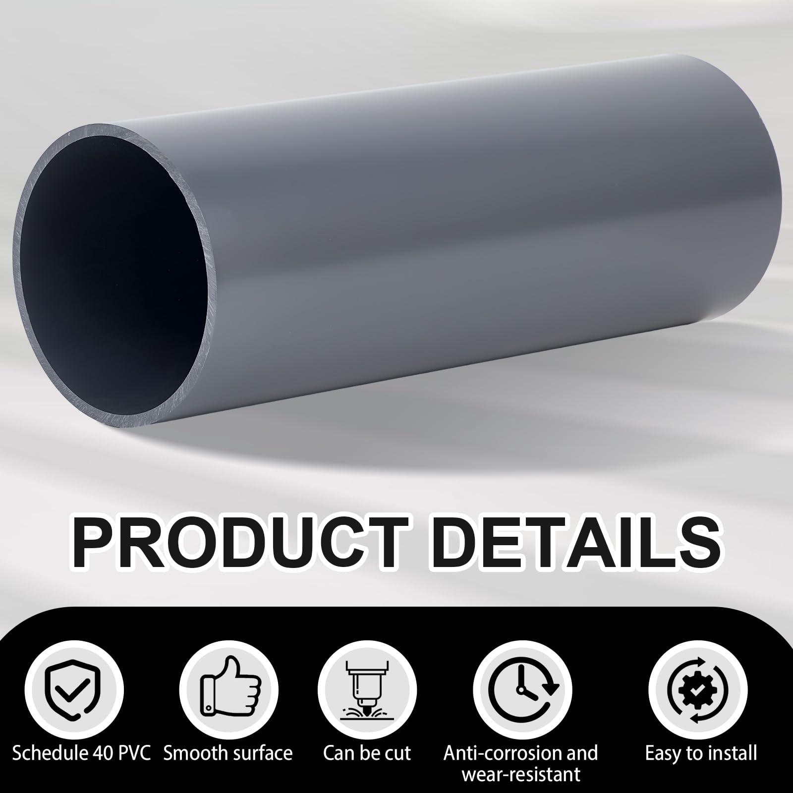 Tcl Pipe 20 Ft Price 1 Foot Garden Hose Glooglitter 8 Inch Schedule 40 PVC Pipe ...