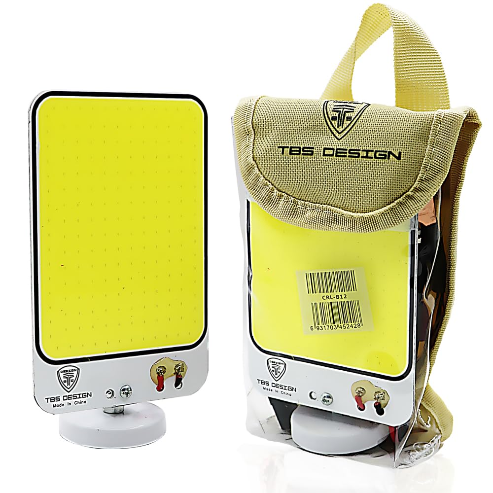 Toby'sCRL-B12 360° Light Portable Work Light LED Camping Lantern Multicolor with Magnetic Base