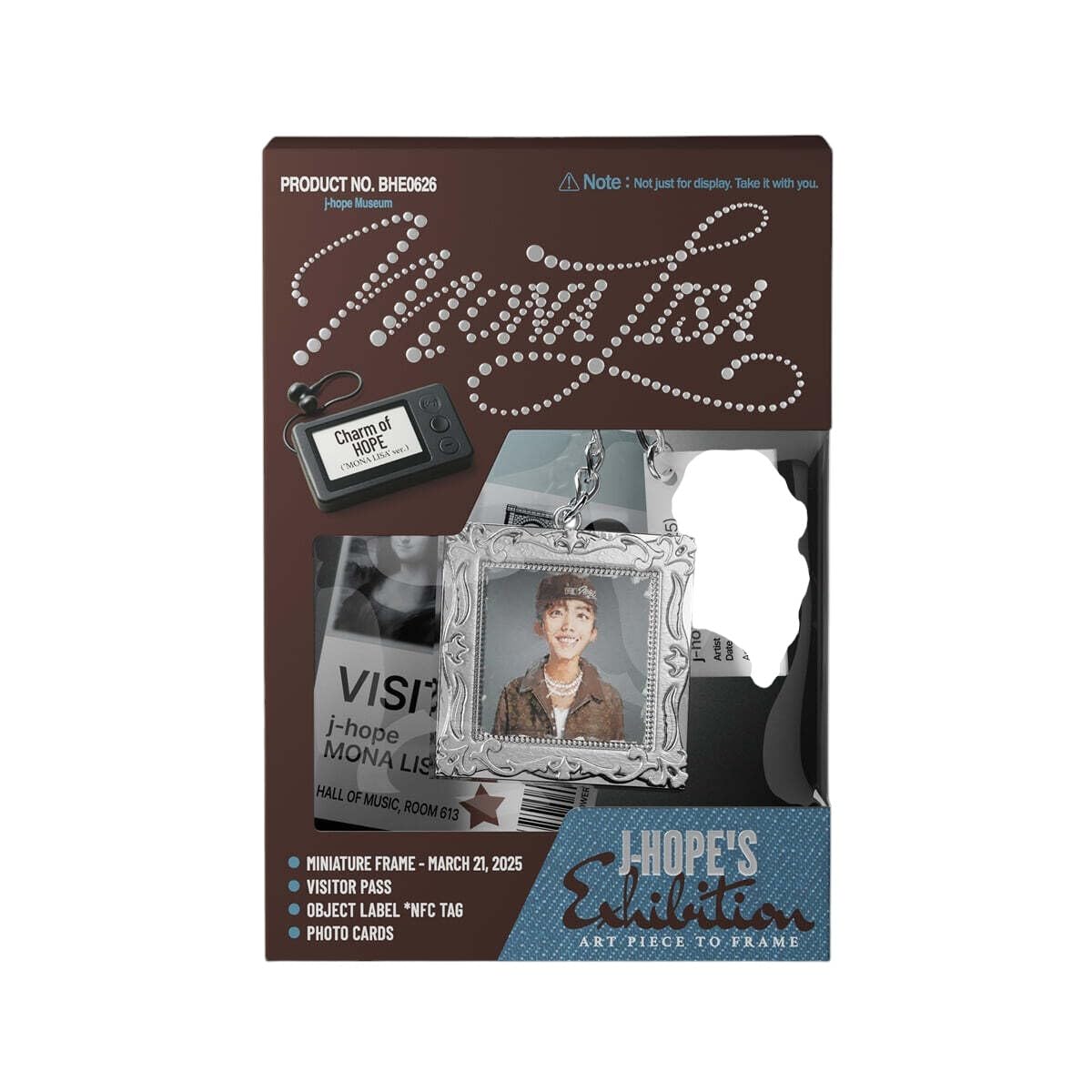 Amazon.com: Charm of HOPE NFC Album for BTS J-hope (MONA LISA Ver