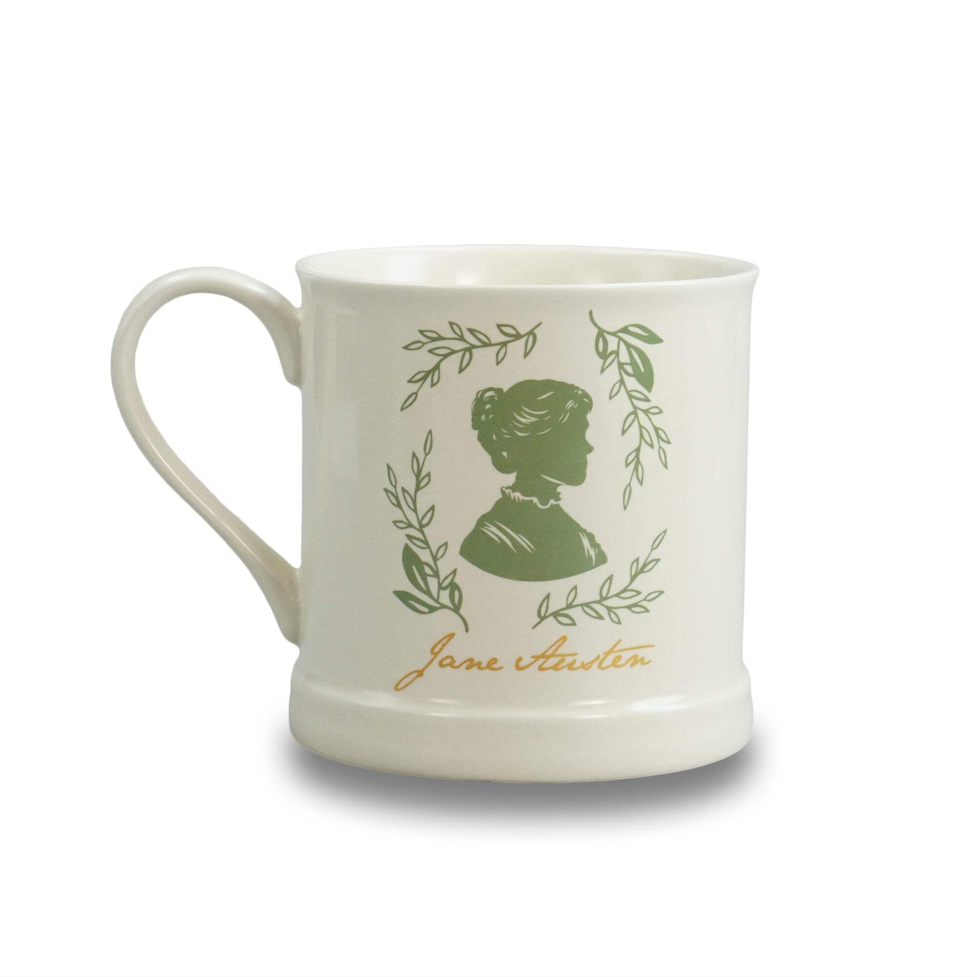 Half Moon Bay Jane Austen Mug Vintage Shape 375ml Jane Austen | Ceramic Mug | Tea Coffee Cup | Novelty Gift | Collectible | Official Licensed Merchandise