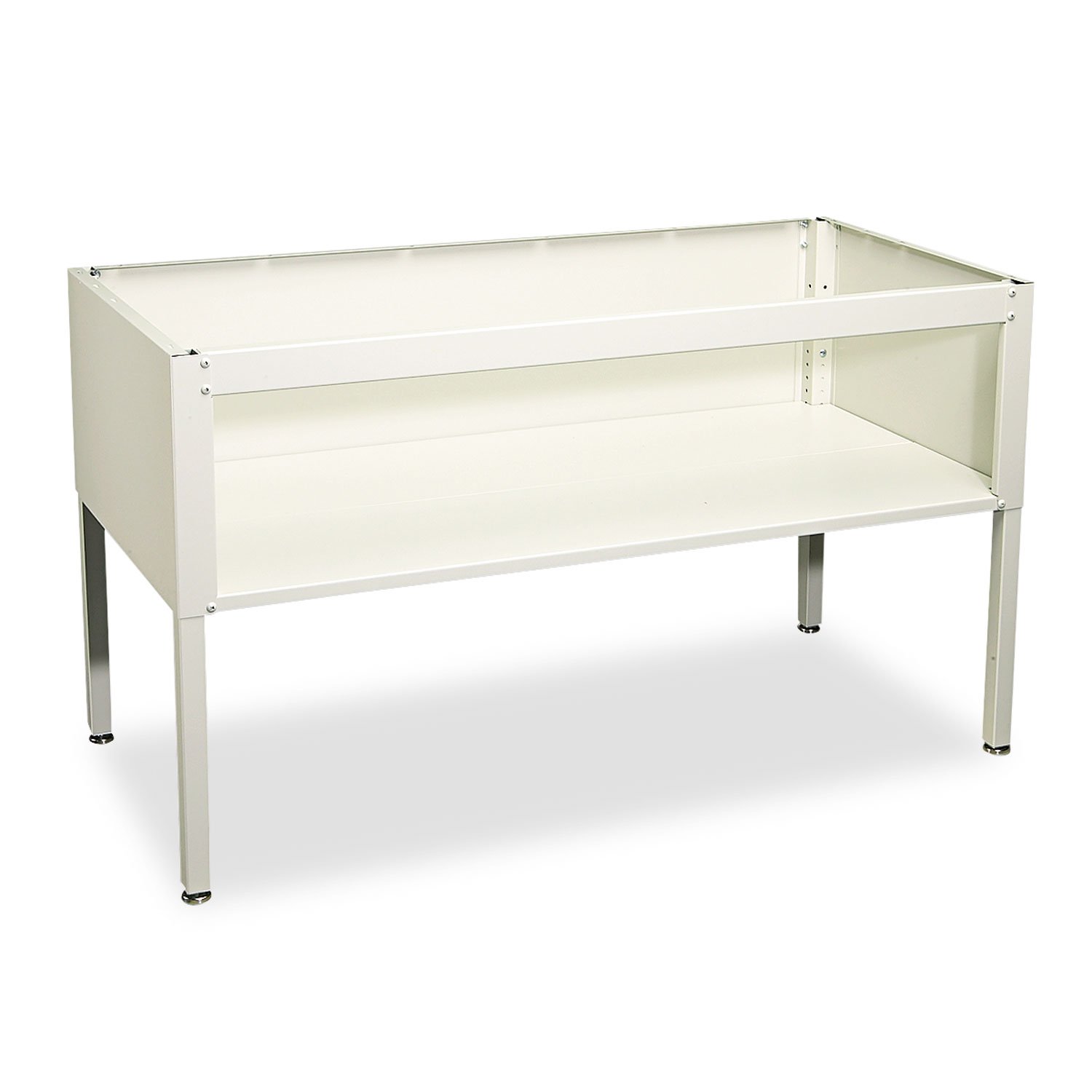 Safco 7749GR E-Z Sort Sorting Table Base, 60w x 30d x 28 to 36h, Gray