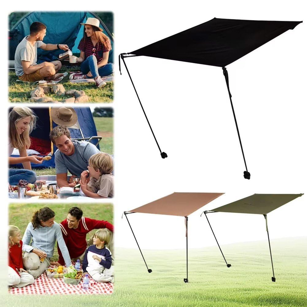 Baokuan Campingstuhl-Sonnenschutz, Uv-Schutz, Strandstuhl-Sonnenschutz, Mondstuhl-markise, Überdachung Für Outdoor-Strand, Camping, Angeln Sonstiges