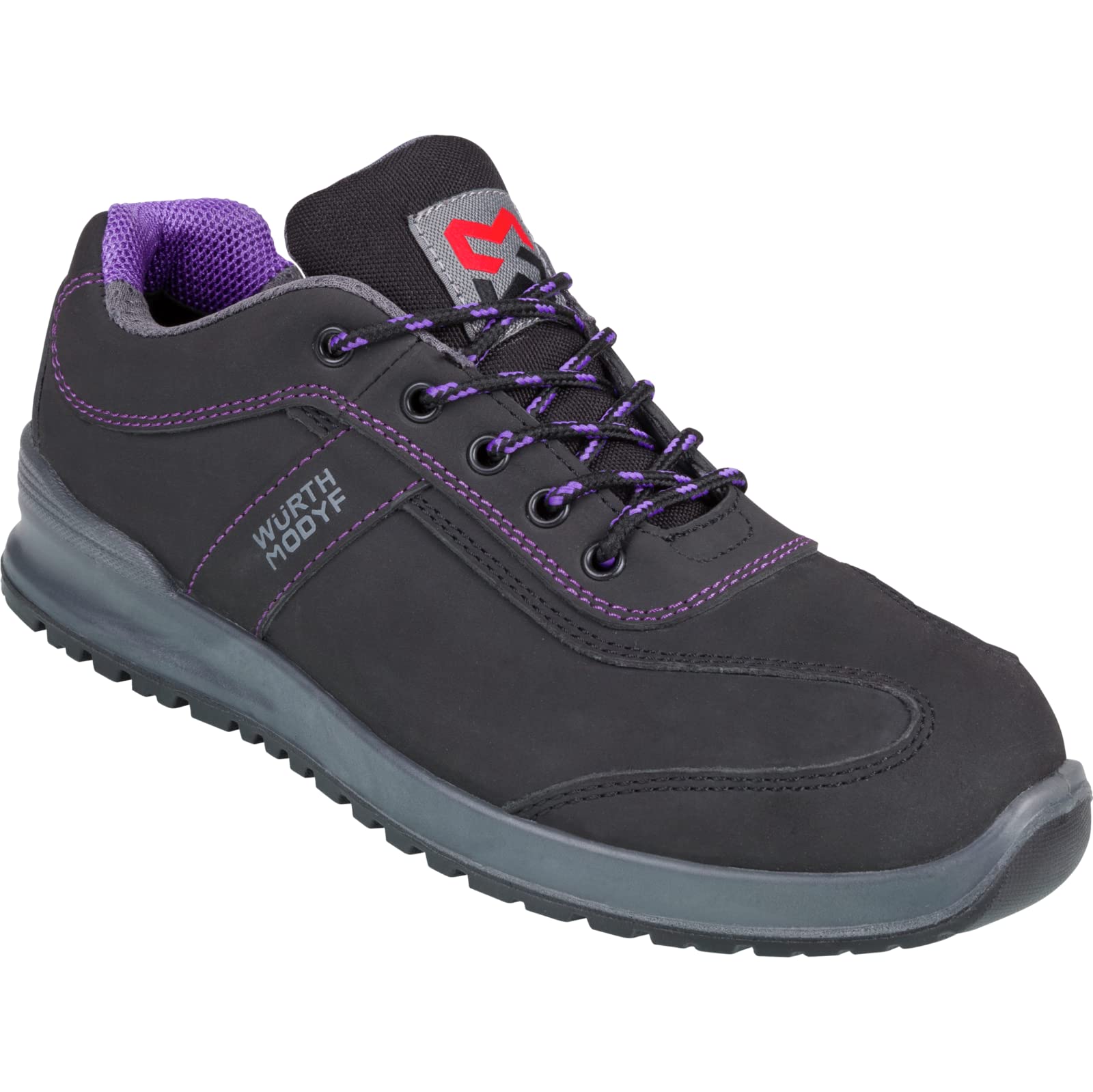 WüRTH MODYF Chaussures de sécurité Femme Carina S3 Noires/Violettes