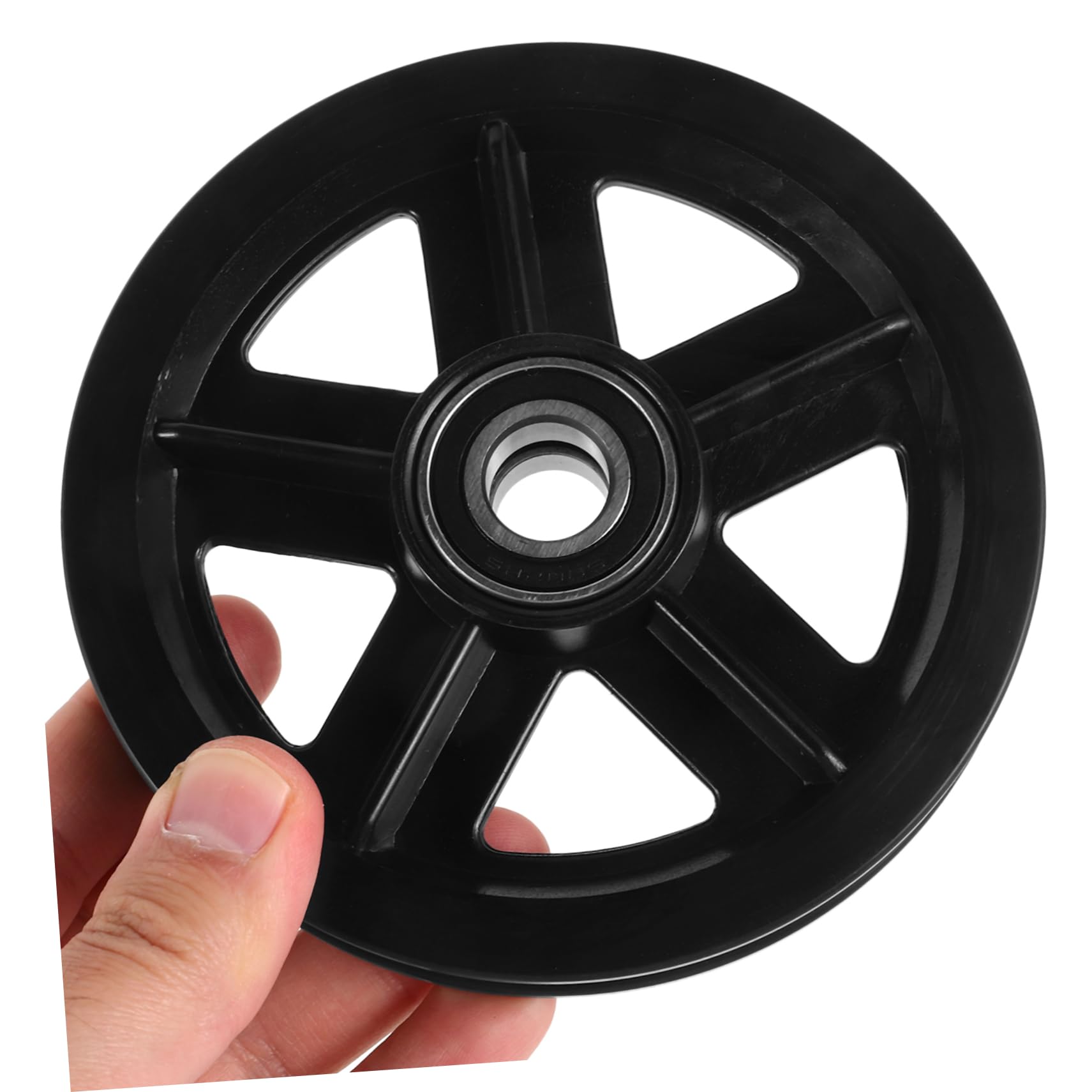 POPETPOP Roue de Porte Coulissante en Pom Stable, Galet de Poulie à Gorge 14,5mm pour Meubles, de Rouleaux pour Rails Coulissants