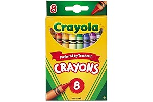 Crayola Crayons 8 ct. - A Colorful Rainbow for Your Artistic Pursuits