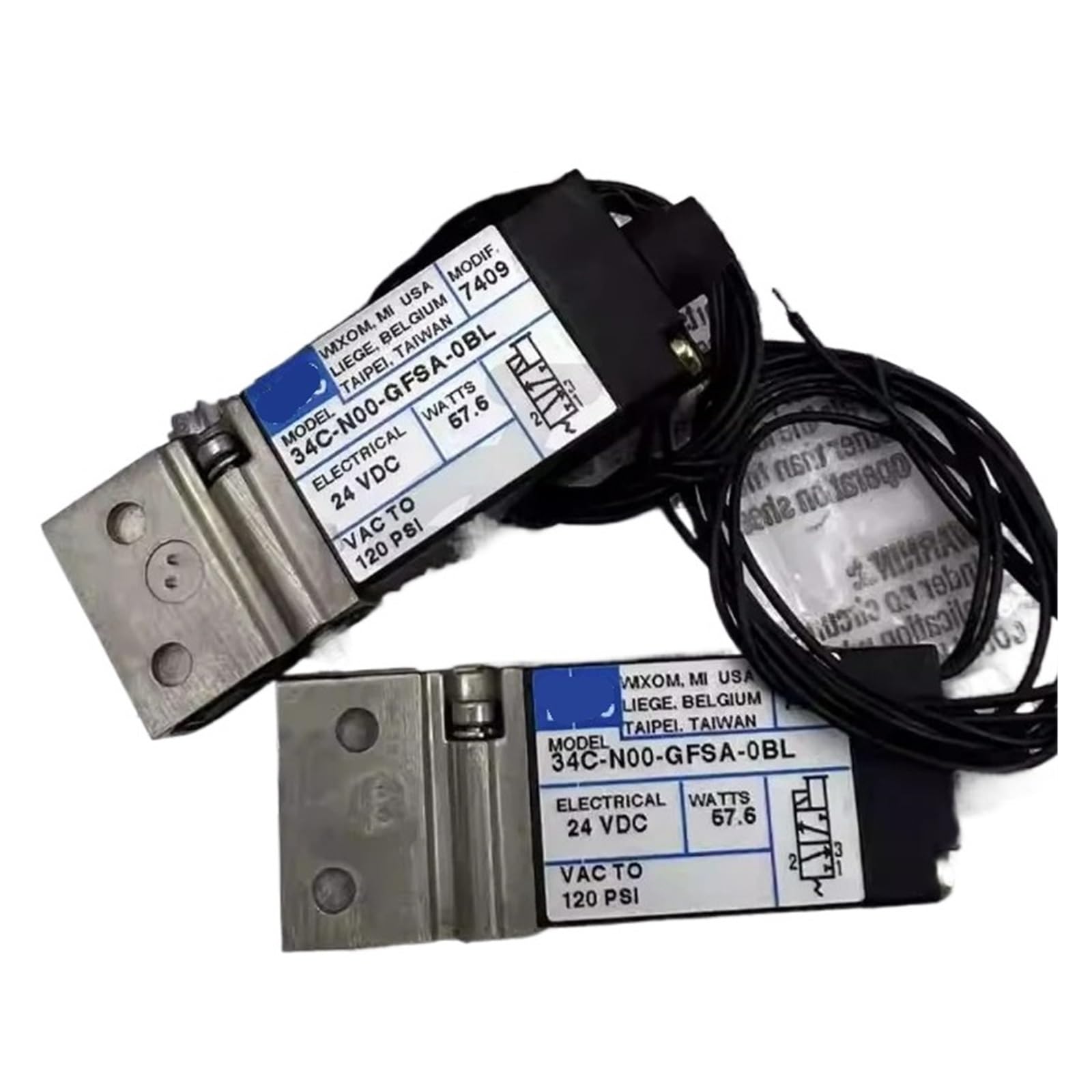 Électrovanne 34C-L00-GDF0-1PA pour remplacer vos vannes défectueuses