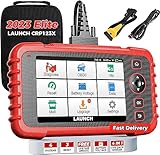 LAUNCH OBD2 Scanner CRP123X Elite Car Scanner,2023 Lifetime Free Online Update Diagnostic Scan Tool