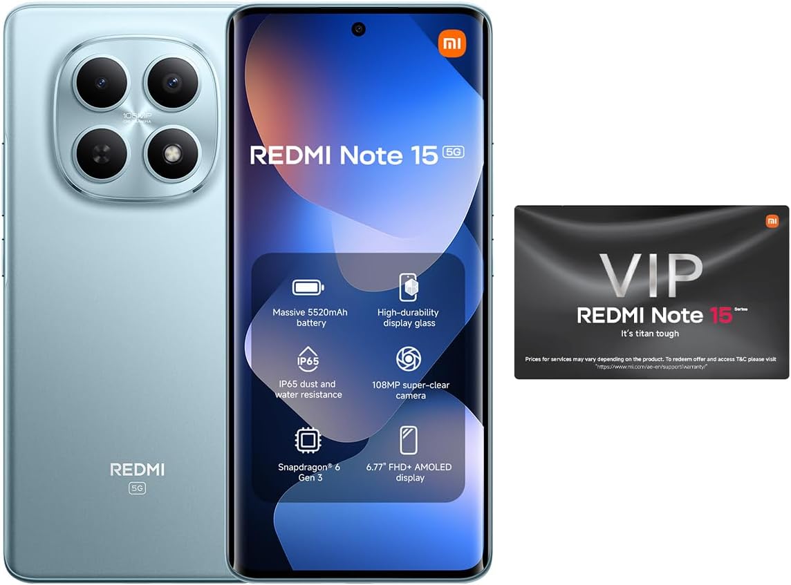 جوال نوت 15 الجيل الخامس 5G بذاكرة رام 8 جيجا وذاكرة روم 256 ج...