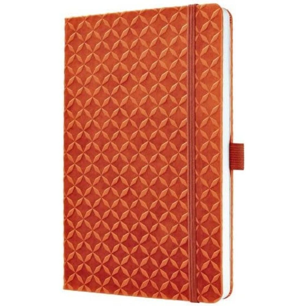 SIGEL JN125 Libreta Jolie, formato similar A5, a líneas, naranja