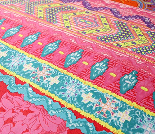 Feelyou ZL01CLZSJ TWIN Boho Bed Sheet Set Twin Girls Bohemian Style Fitted Sheet thumb #5
