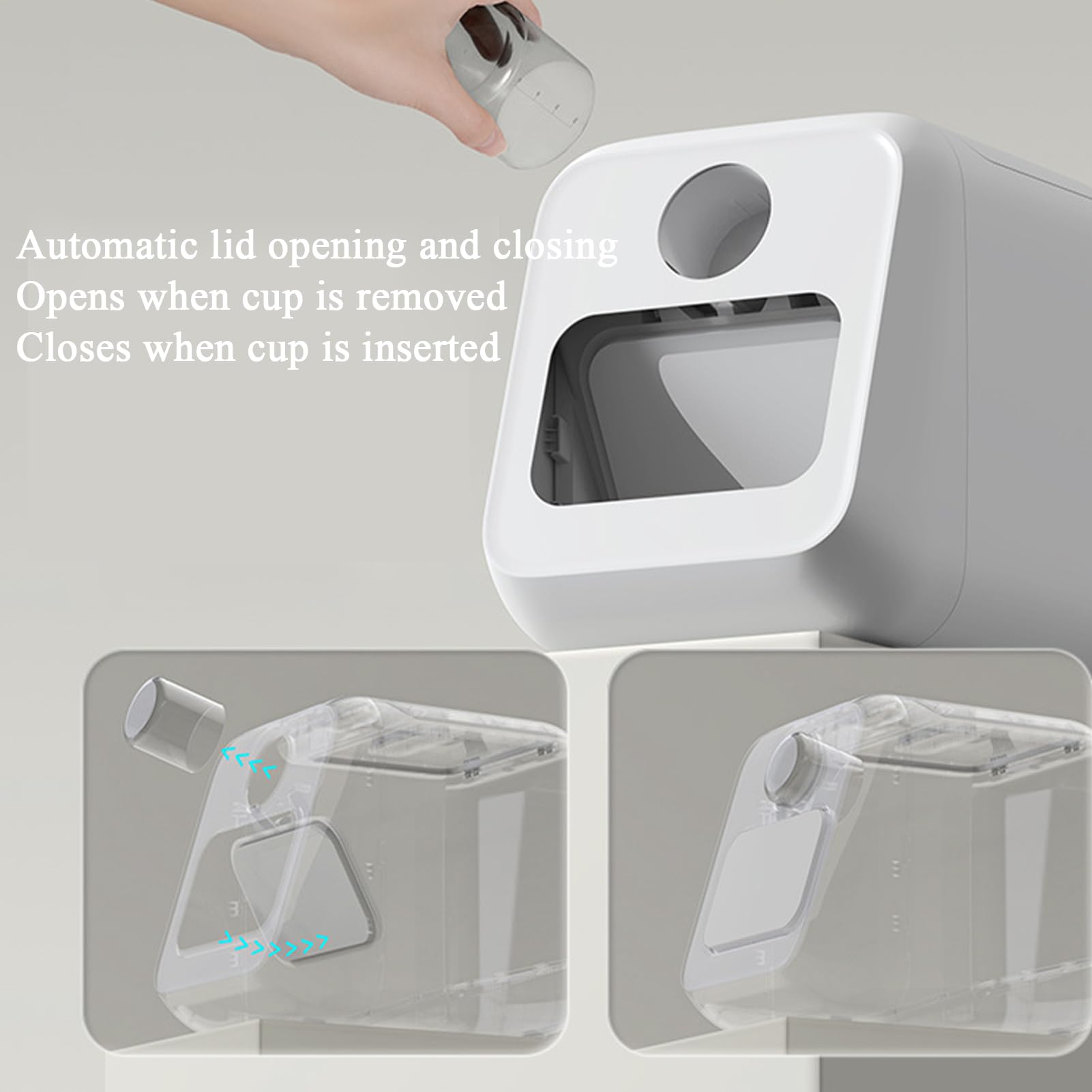 Dispenser per Cereali Dispensatore Grani Contenitori Dispensa | Contenitore Ermetico da Cucina per Farina Zucchero Dispensa Congelatore Dispensa Congelatore Appartamento Dormitorio