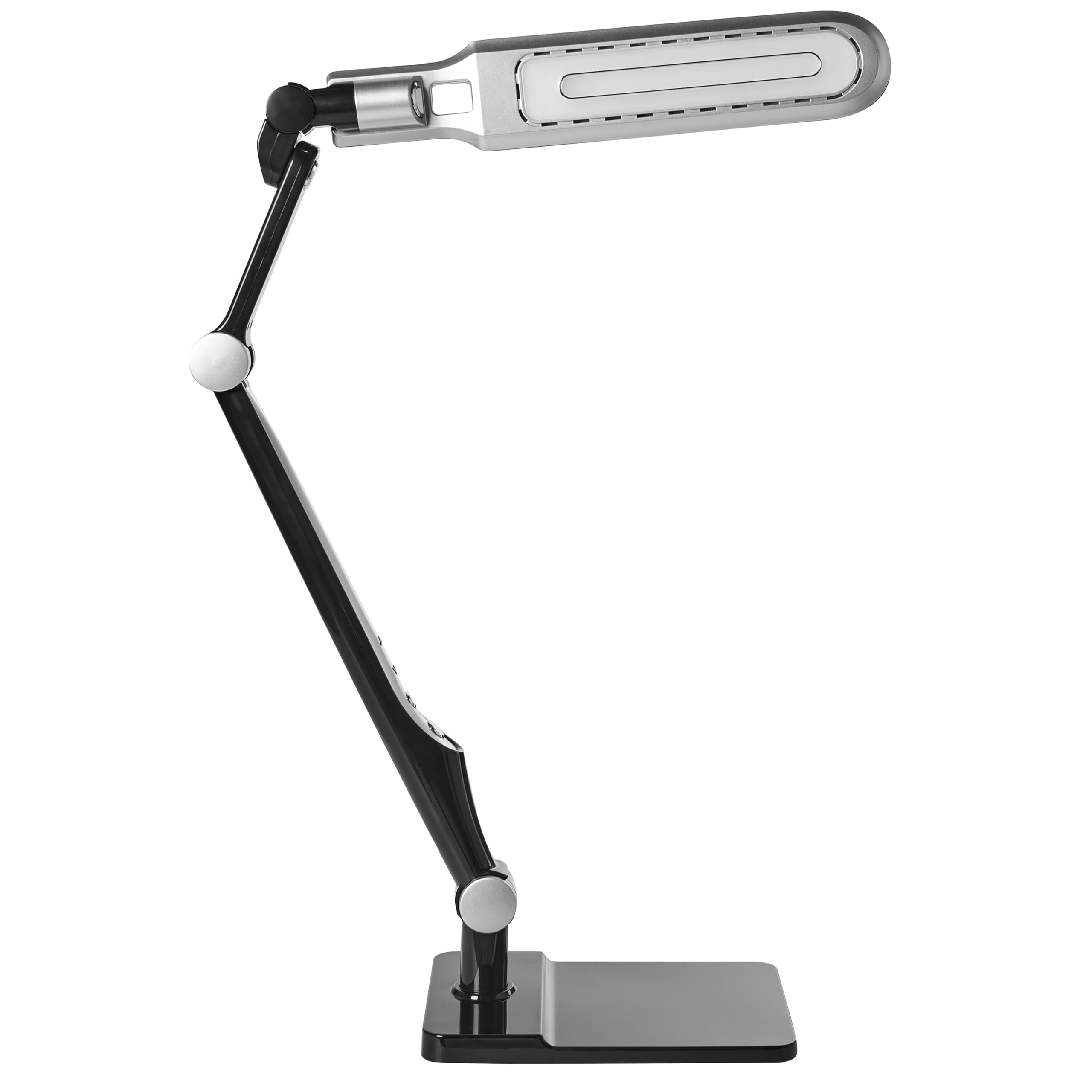 Beliani Schreibtischlampe LED schwarz verstellbar dimmbar modern für Homeoffice Pegasi