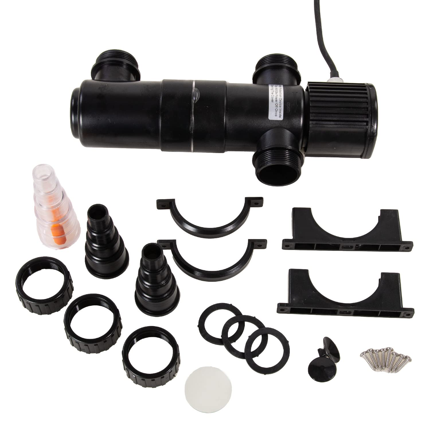 AQUAFORTE Sterilizzatore UV-C Per Laghetto - 7W Per Acqua Chiara E Pesci Sani