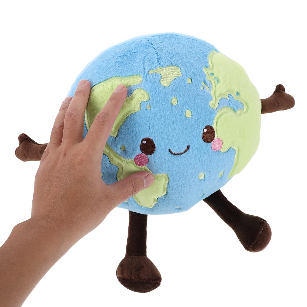 BESPORTBLE Peluche Terra Rotonda - Cuscino Pianeta Educativo in Peluche - Cuscino Bambola Astronomia Spazio per Decorazione Camera dei Bambini