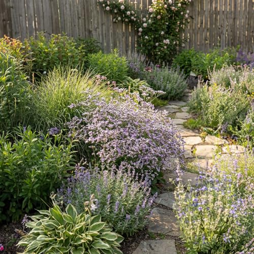 Bloomique - Juego de 6 - Limonium Latifolium - Lavanda de mar - Resistente al invierno - Perenne - 10-20 cm de altura - Maceta de 9 cm