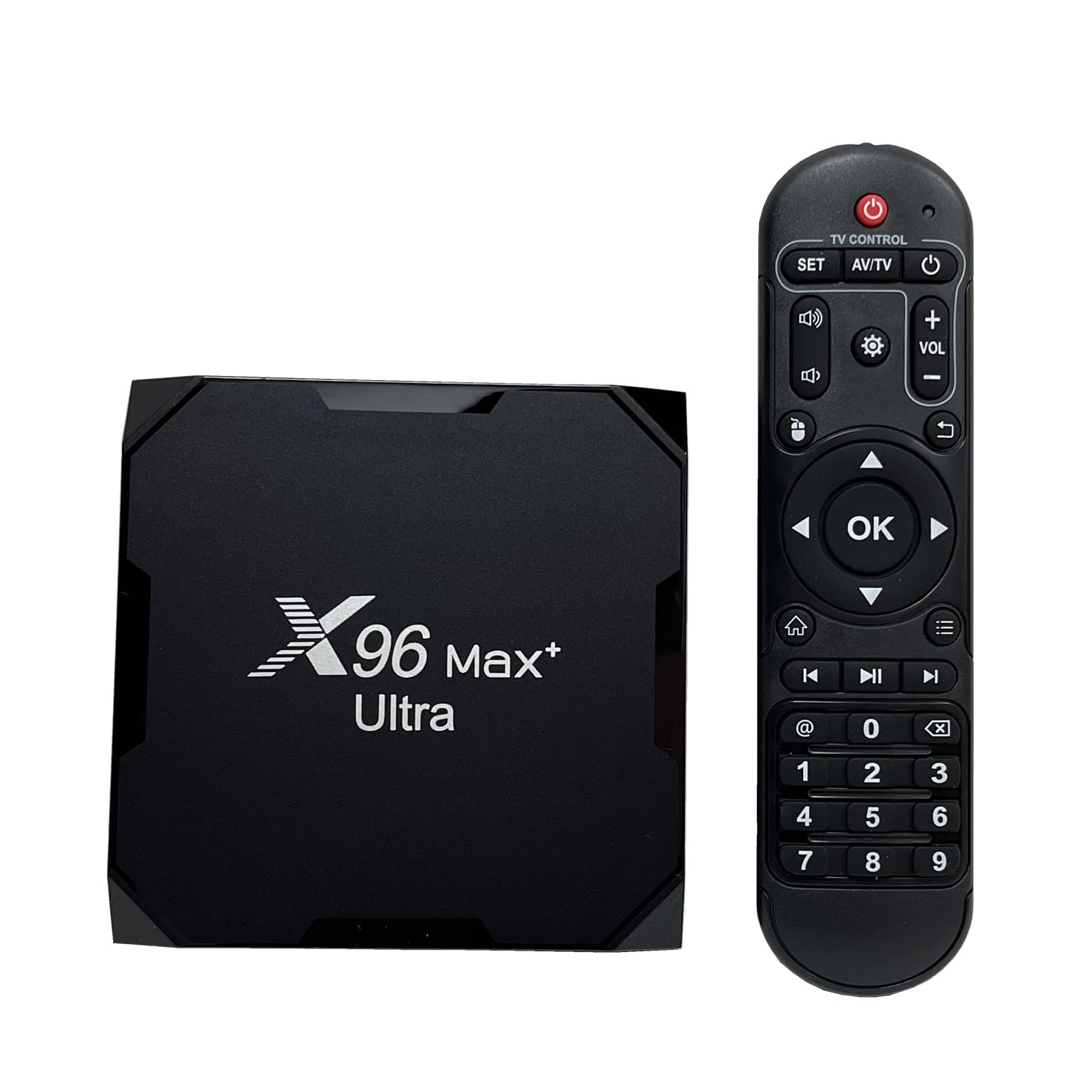 4GB 64GB X96 Max Plus Ultra TV Box Android 11 Amlogic S905X4 2.4G/5GHz Dual WiFi BT4.0 Support AV1 H.265 8K 24fps 4K 60fps HDR Box