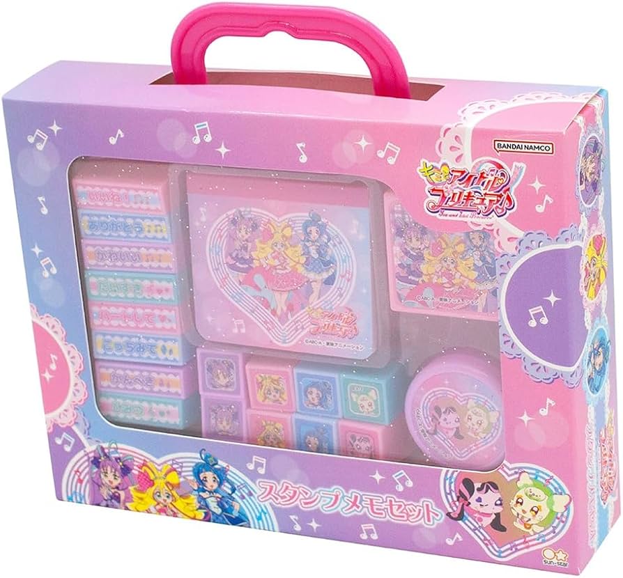 Amazon | 丸昌(Marusho) キミとアイドルプリキュア スタンプメモセット