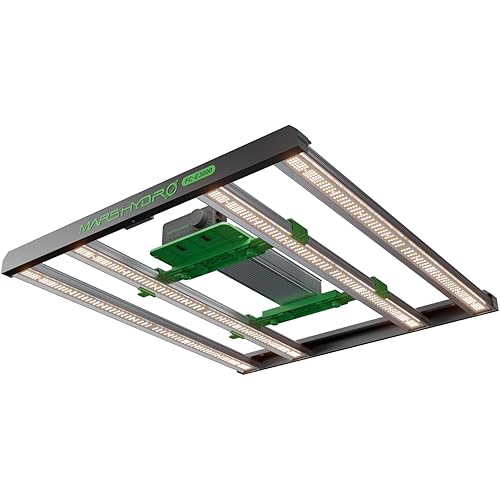 2025 New Version MARS HYDRO FC-E3000 300Watt LED Grow Light 3X3ft Full Spectrum Grow Light Bar, Smart Dimmable & Integrated Grow Lampe for Veg Bloom Flower, Achieve 2.8 umol/J