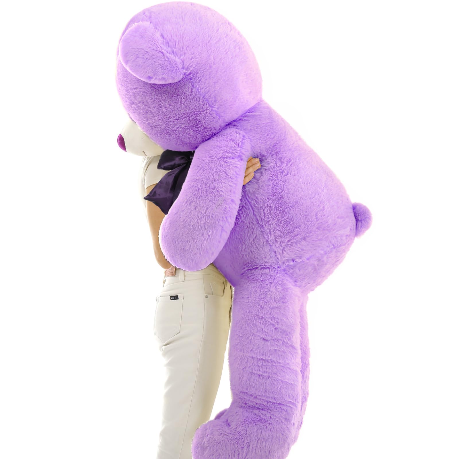 Amazon.com: Toys Studio Large Teddy Bear 47 Inch, 4ft Giant Purple
