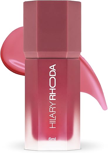 Hilary Rhoda Blush Love Liquid Blush For Women | Highly Pigmented Blush | Super Dewy Finish | Built-in Sponge | Easy to Ap