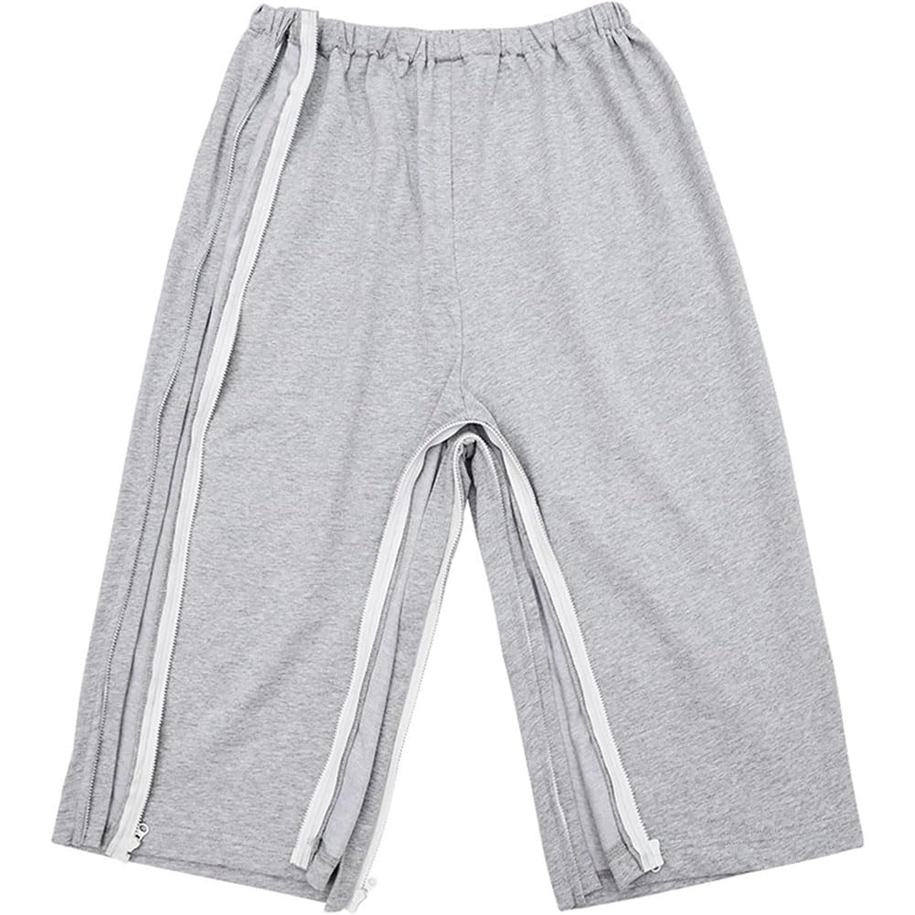 Mizheng Women's M Patient Care Pants, Post Surgery Care Pants, Adult Open Crotch Pants Clothing Incontinence Pants For And En Disabled And Elderly Suitable Clothing For Clothing Easy To Wear And Remove(Color:m)