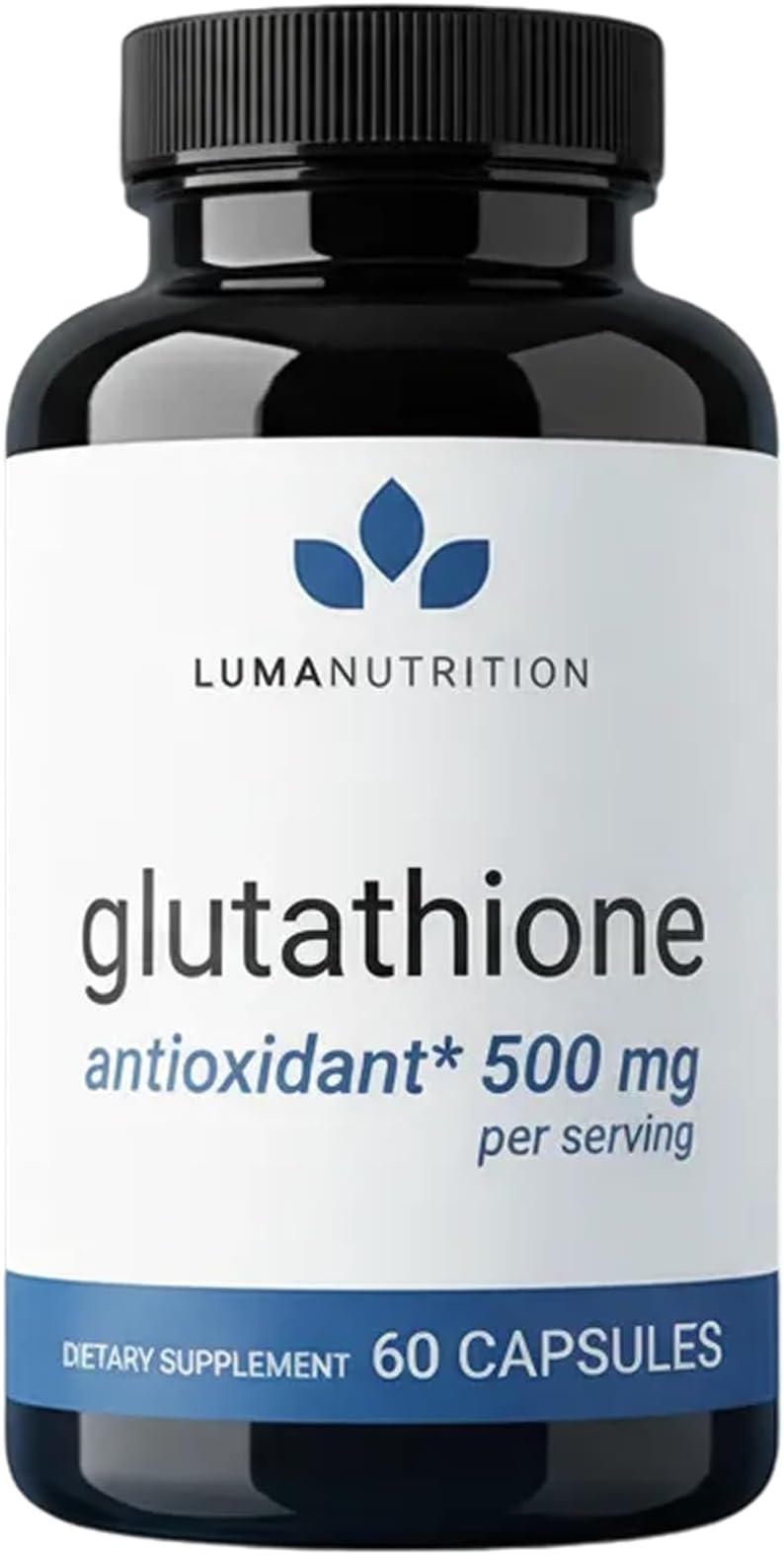 Premium Glutathione Supplement - 500mg - L-Glutathione - Antioxidant Support - Reduced - Liver Support - 60 Capsules