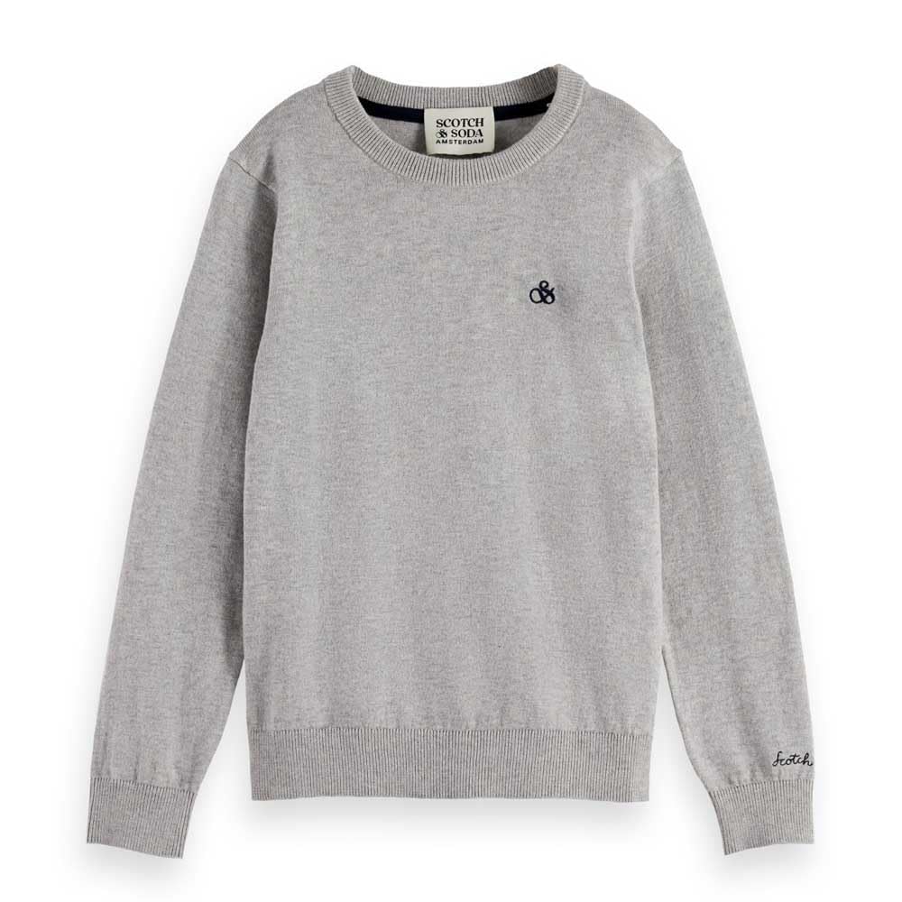 Logo-Pullover – Normale Passform