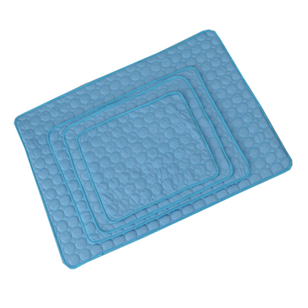 Mipcase Dog Cooling Mat with Ice Silk and Cotton Material, Foldable and Breathable Cooling Mat for Dogs and Cats, for Car Travel and Chairs, Suitable for Pets to 40kg