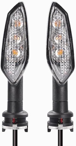 Luces intermitentes intermitentes delanteras y traseras para motocicleta Yamaha FZ 16 250 FZS 150 FZ1 FZ8 Tenere 700 XSR Tracer 900GT (2 unids