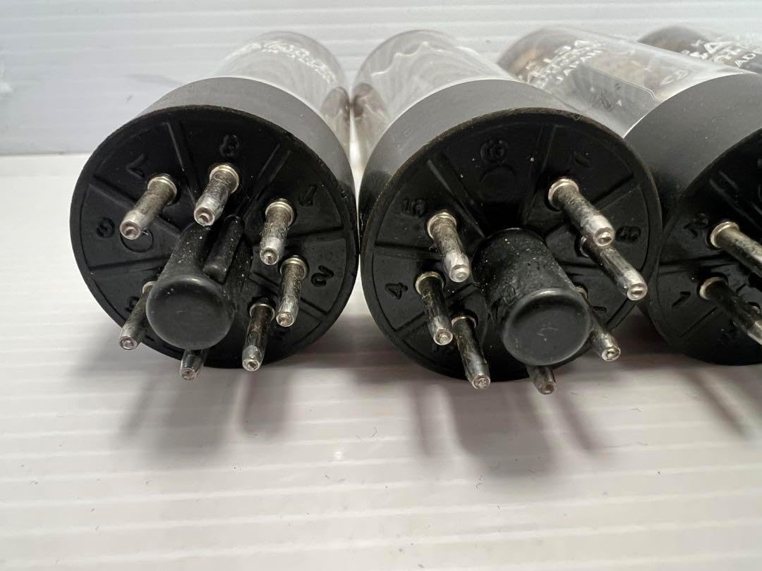 真空管 松下電工 4種セット 松下 6CA7 EL34 5AR4 真空管セット 松下