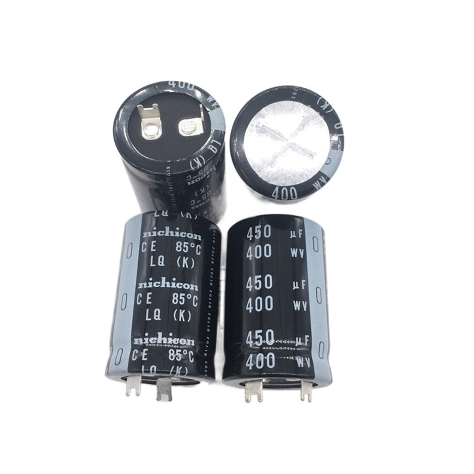 Condensateur 450uf 400v snap-in pour alimentation pc de rechange lot de 2