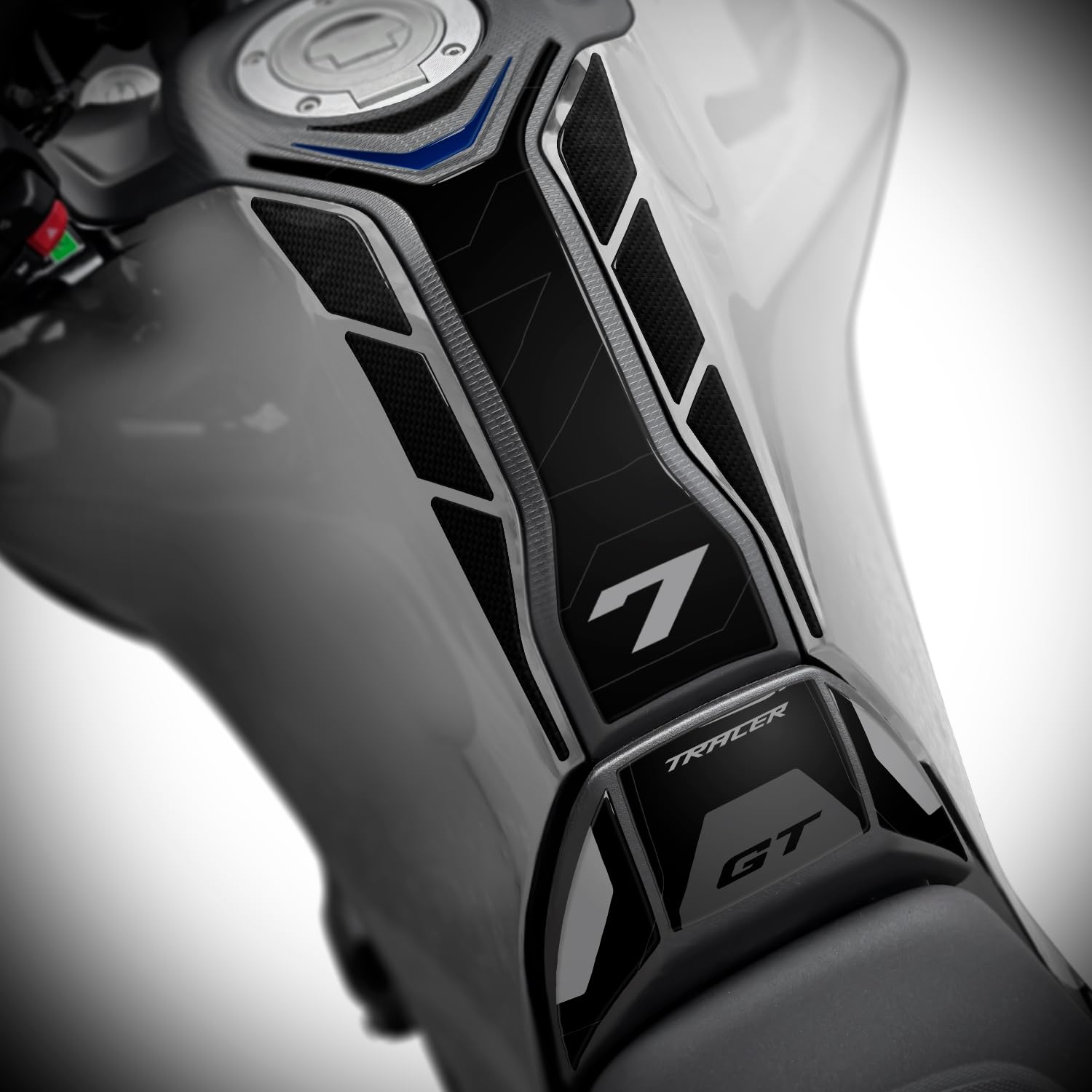 Pare-réservoir 3D Yamaha Tracer 7 GT 2025-2026 : finis les éclats de peinture et les rayures