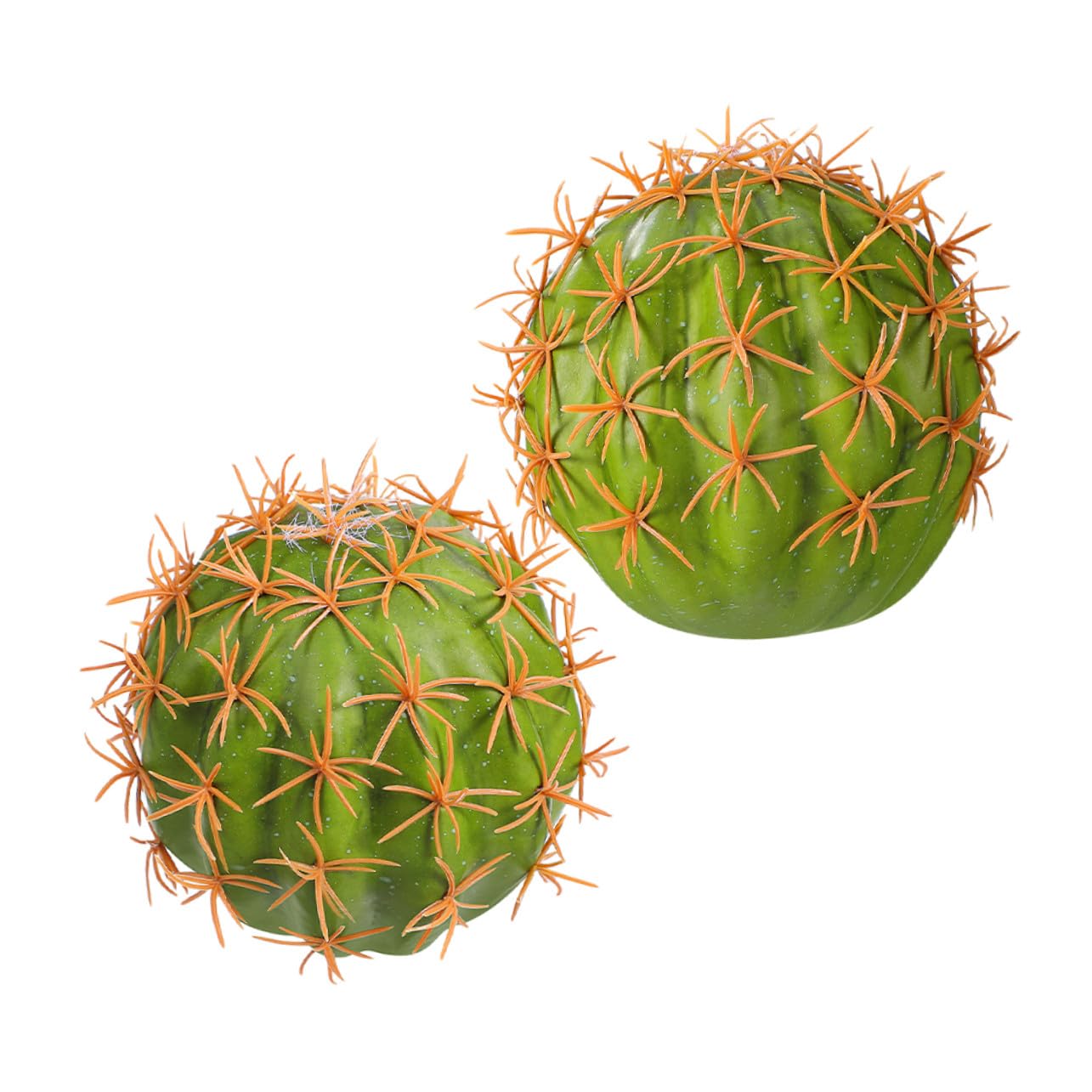 Antena decorativa de cactus en espuma resistente al desvanecimiento para techo, 2 uds 8