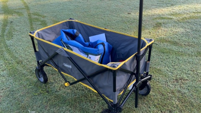 Watch Coleman utility wagon honest review on Amazon Live