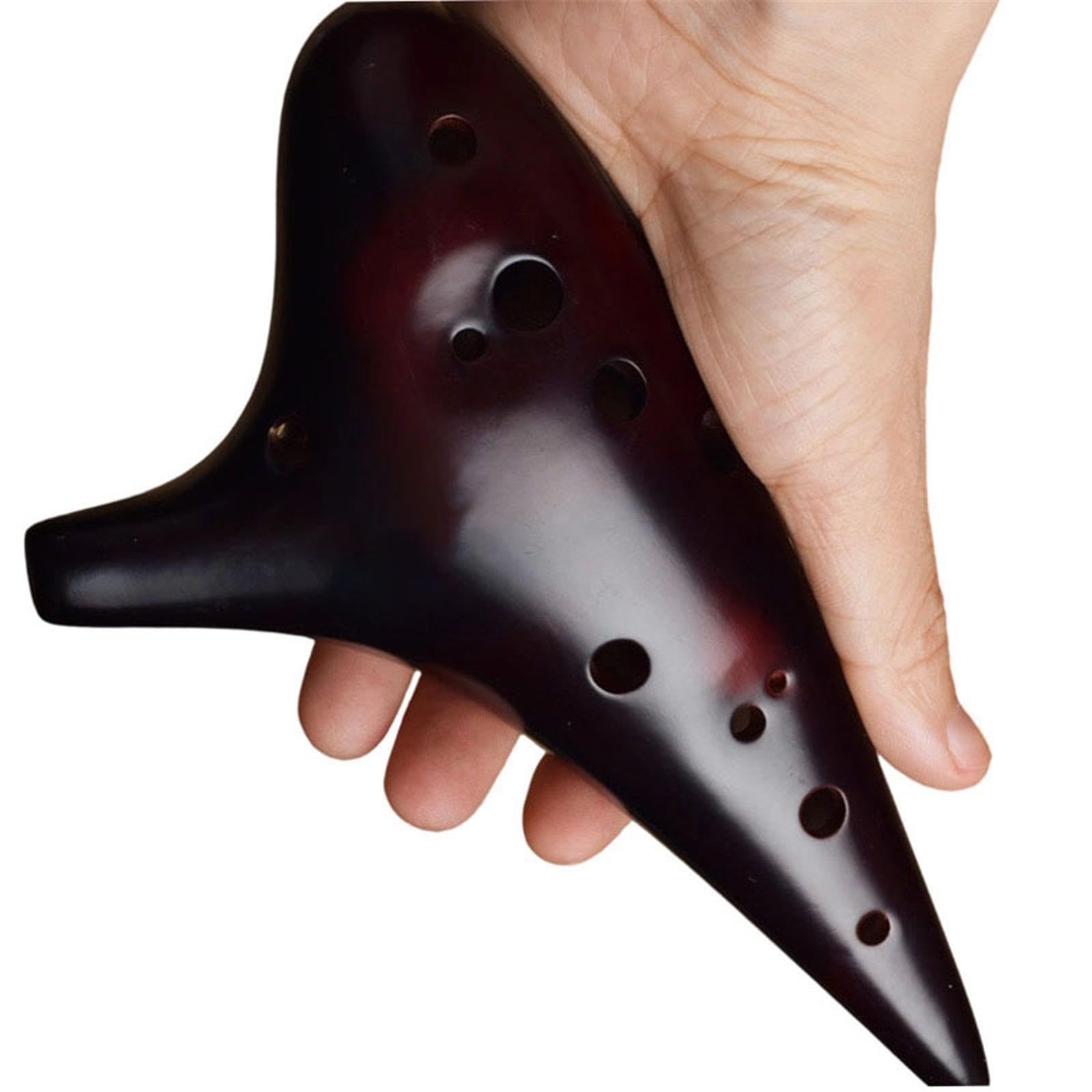 Okaryna Przenośny 12-dołkowy Dźwięk Alto C Ocarina AC