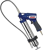Lincoln 1162 Pneumatic Grease Gun: 6,000 PSI, 30" Hose, Variable Speed Trigger, Fully Automatic for Pro Lubrication